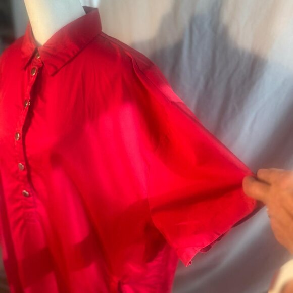 Tuckernuck Pomander Place Oakly Mini Dress in Red - Size XL - Picture 3 of 9